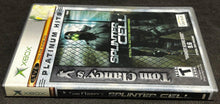 Load image into Gallery viewer, Xbox Tom Clancy&#39;s Splinter Cell Disc Game, EX+
