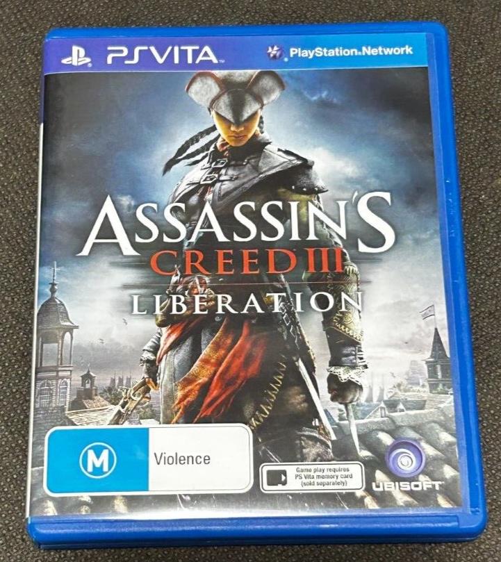PSVITA ASSASSIN's Creed 3 Liberation  Game Cartridge, EX+