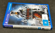 Load image into Gallery viewer, PSVITA ASSASSIN&#39;s Creed 3 Liberation  Game Cartridge, EX+
