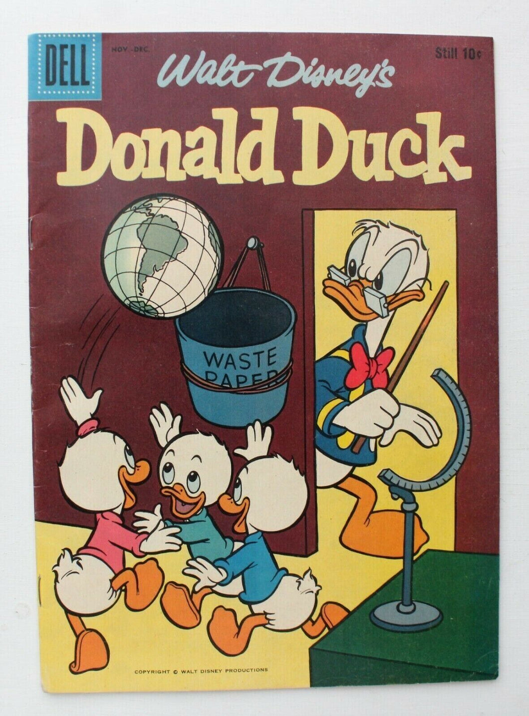 Donald Duck (1940 Dell/Gold Key/Whitman/Gladstone Series) #62 in FN/VF Shape