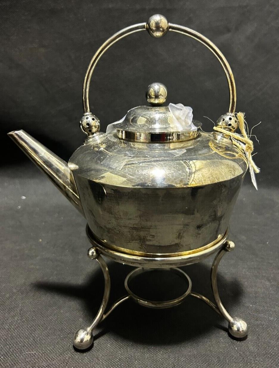 Vintage Silver Plated Teapot, EX