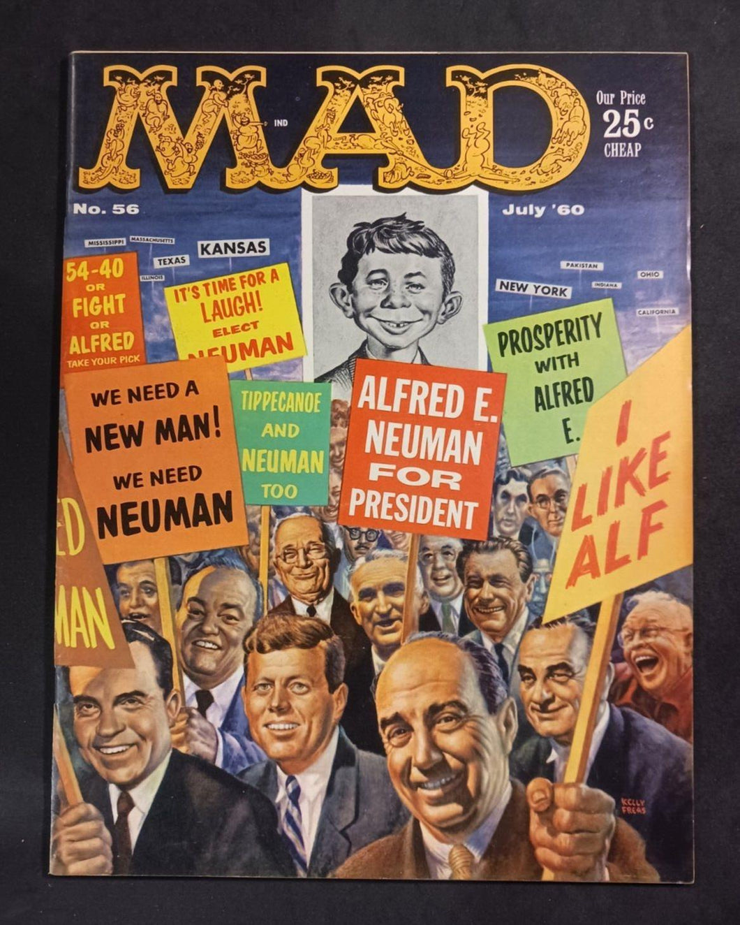 MAD Magazine #56 (July 1960) - VF-NM 9.0