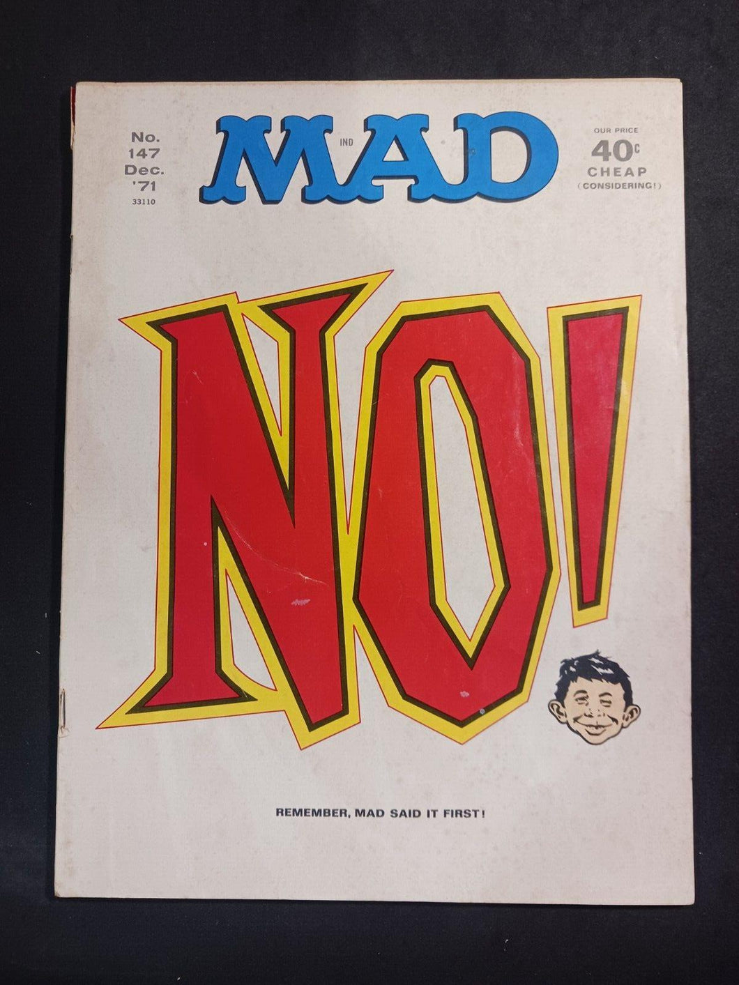MAD Magazine #147 (December 1971) FN 6.0