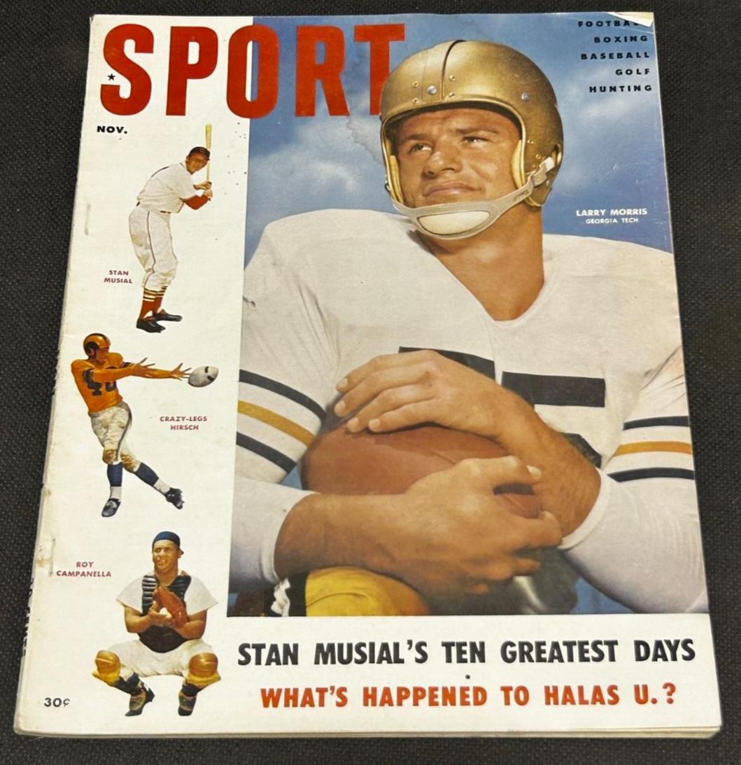 November 1954 Sport Magazine Larry Morris Vol 17 No. 5