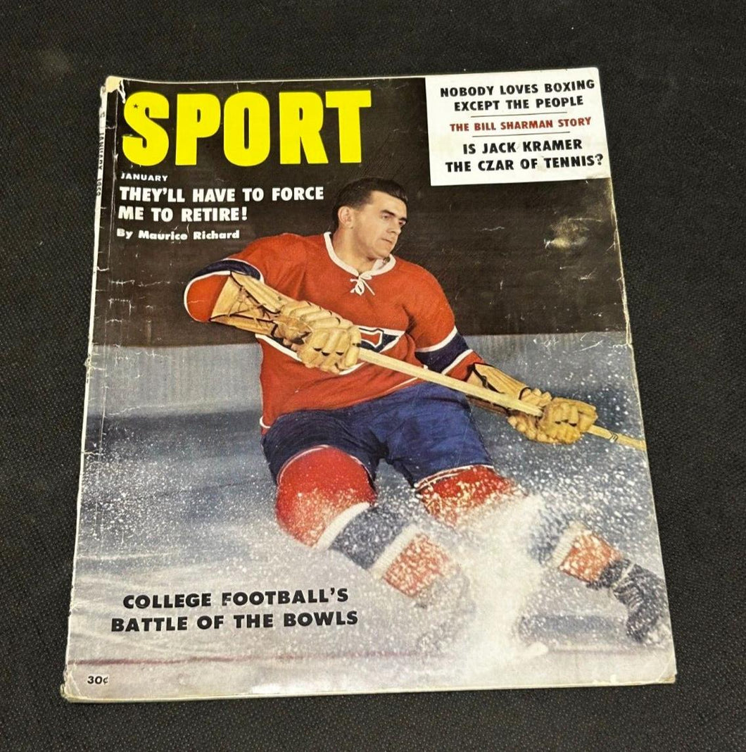 January 1959 Sport Magazine Bill Sharman Vol 17 No. 5