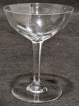 Load image into Gallery viewer, Signed BACCARAT Cut Lead Crystal Champagne Coupe / Sherbet Glass - Zurich
