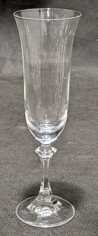 Vintage Royal Bavarian Crystal Fluted Champagne Glass - Not Signed