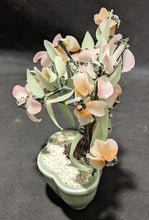 Load image into Gallery viewer, Decorative Green &amp; Pink Stone Floral Cherry Blossom Tree Table Decoration
