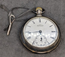 Load image into Gallery viewer, 1883 WALTHAM Key Wind Pocket Watch - Broadway - Coin Silver Case - As Found
