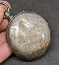 Load image into Gallery viewer, 1883 WALTHAM Key Wind Pocket Watch - Broadway - Coin Silver Case - As Found
