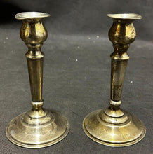 Load image into Gallery viewer, Pair of International Sterling Silver Candleholder, 6.5 H x 3.5 L
