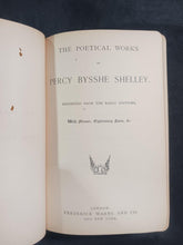 Load image into Gallery viewer, The Poetical Works of Percy Bysshe Shelley Reprinted, Hardcover

