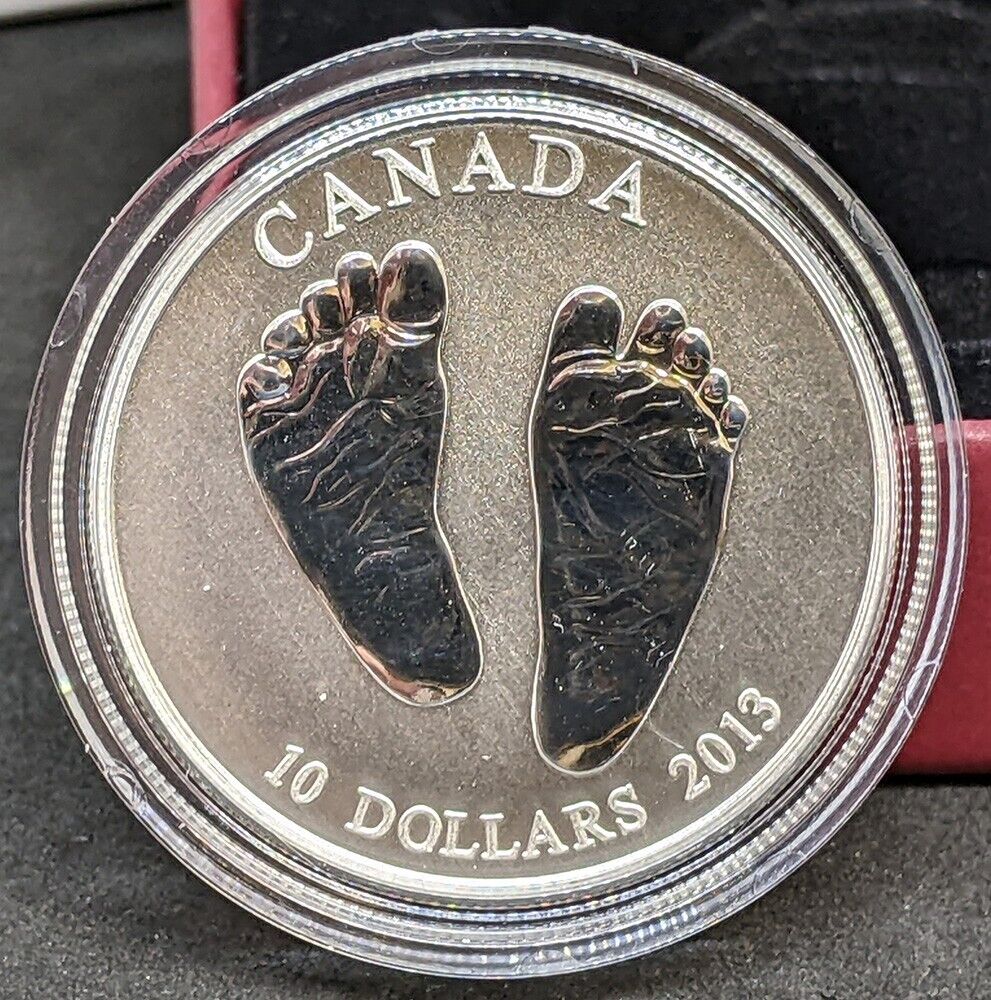 2013 Canada - Born in 2013 - Fine Silver $10 Coin by RCM