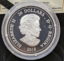 Load image into Gallery viewer, 2018 Canada $20 Fine Silver Coin - Royal Wedding - Harry &amp; Meghan Markle by RCM
