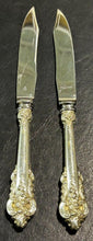 Load image into Gallery viewer, Wallace Sterling Grand Baroque Fruit Knives Silverplate (A Pair)

