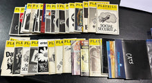 Load image into Gallery viewer, 1981 Lot of 41 Playbill Theatre Books and Movie Playbooks
