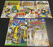 Load image into Gallery viewer, Archie Lot of 5 vintage comic books, #606, #211, #373, #3, #6, CPV

