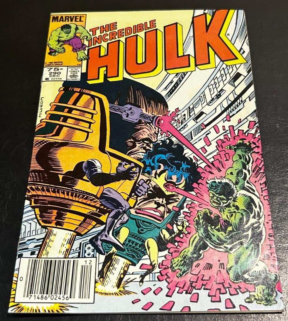 1983 Marvel The Incredible Hulk #290, CPV