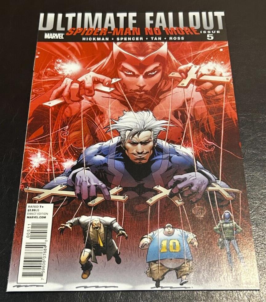 2011 Marvel Comics Ultimate Fallout Spider-Man No more #5, NM 9.2 condition