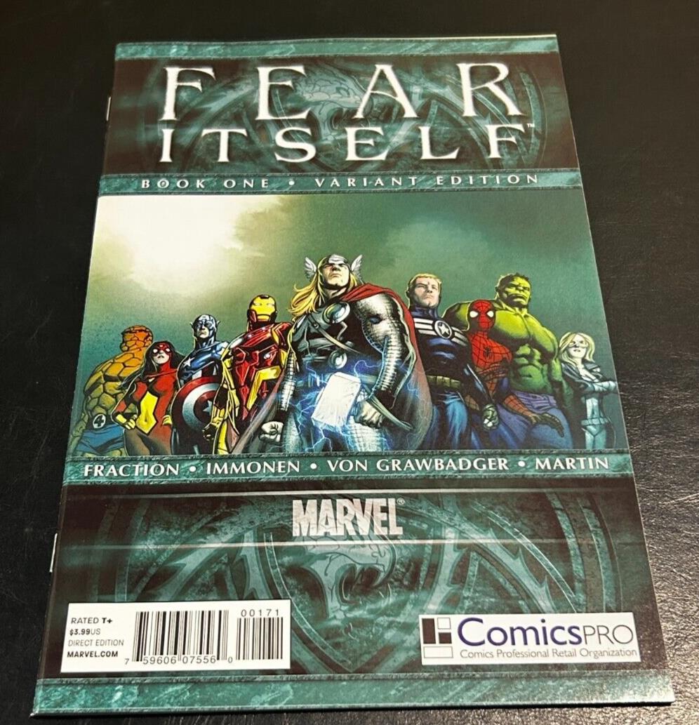 Comics Pro Marvel Fear Itself Book 1 Variant Edition