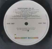 Load image into Gallery viewer, Q107 Homegrown Volume 3 by Various (1981, 12&quot; Vinyl Record) Excellent
