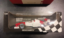 Load image into Gallery viewer, Minichamps 1/18 2002 F 1 Canadian GP, Limited Edition of 2002 pcs. w/box/sleeve
