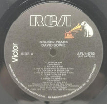 Load image into Gallery viewer, Golden Years by David Bowie (1983, 12&quot; Vinyl Record) Excellent
