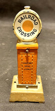 Load image into Gallery viewer, Prewar Lionel Standard Gauge No. 87 Railroad Crossing Signal Light, Used
