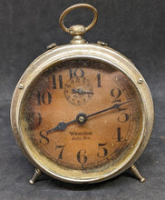Load image into Gallery viewer, Vtg Metal WESTCLOX Baby Ben Alarm Clock - Rusted - Not Tested - Chimes
