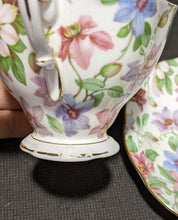 Load image into Gallery viewer, Vintage Royal Albert Bone China Cup &amp; Saucer - Summer Glory
