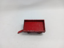 Load image into Gallery viewer, ERTL Red Farm Tractor Grain Wagon, Made in Singapore, approx. 2 1/4&quot; Long
