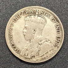 Load image into Gallery viewer, 1936 Canada Silver 25-Cent Quarter Coin
