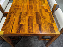 Load image into Gallery viewer, Stunning Brazilian Rosewood Dining Table With 8 Chairs (2 Leafs)
