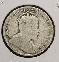 Load image into Gallery viewer, 1905 Canada Sterling Silver 25-Cent Quarter Coin
