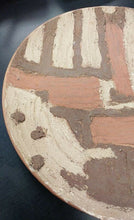 Load image into Gallery viewer, Mid Century Angoba Hand Made Clay Pottery With Abstract Design

