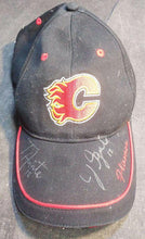 Load image into Gallery viewer, NHL Calgary Flames Cap Signed By Jarome Iginla and Tony Almonte
