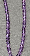 Load image into Gallery viewer, Beautiful Tasbih Prayer Beads - Amethyst &amp; 14 Kt - 19&quot; Plus Tassel
