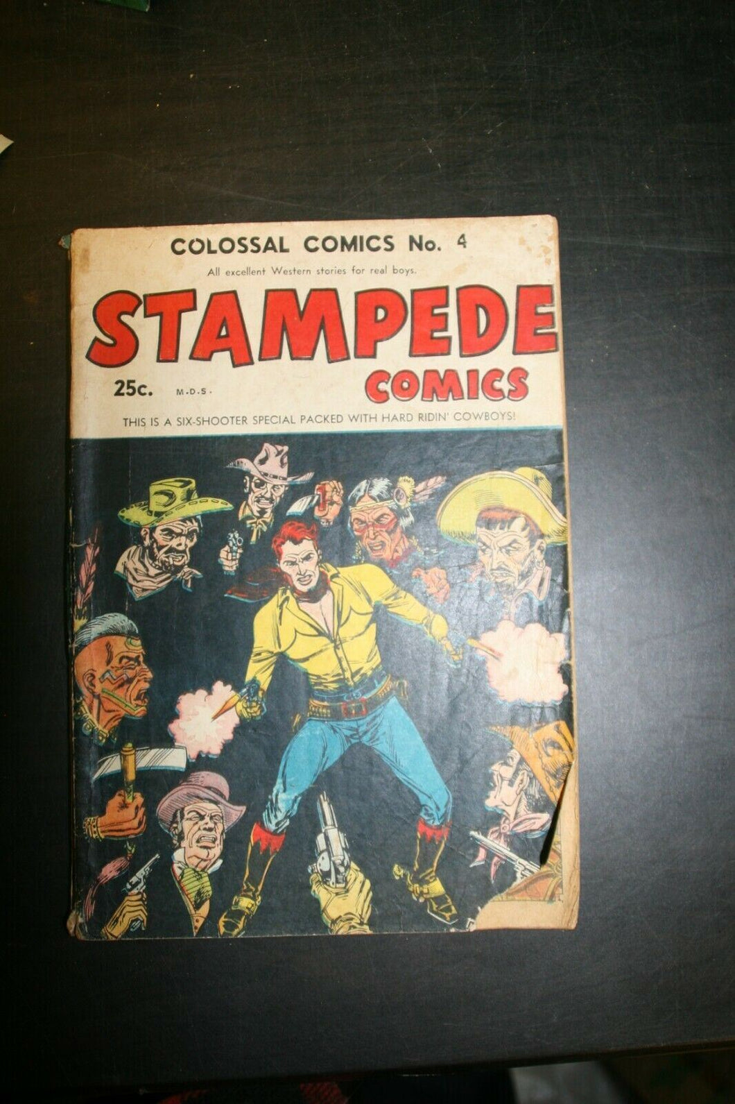 Colossal Comics No.4 Very Rare Canadian Ed.ELHIL Pub. Stampede Comics