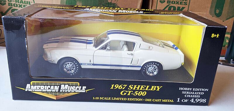 1967 Ford Mustang Shelby GT-500 - Hobby - 1/4998 - American Muscle