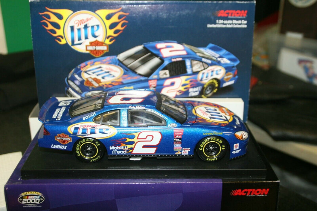 Rusty Wallace Nascar 2000 Taurus Stock Car 1:24 Diecast by Action Racing Boxed