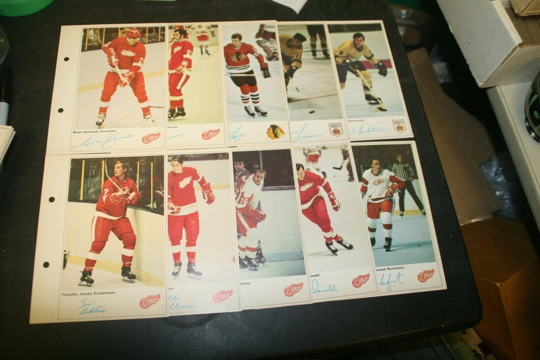Lot of 16 1972 Toronto Sun NHL Action Players Cards Nr. Mint #2
