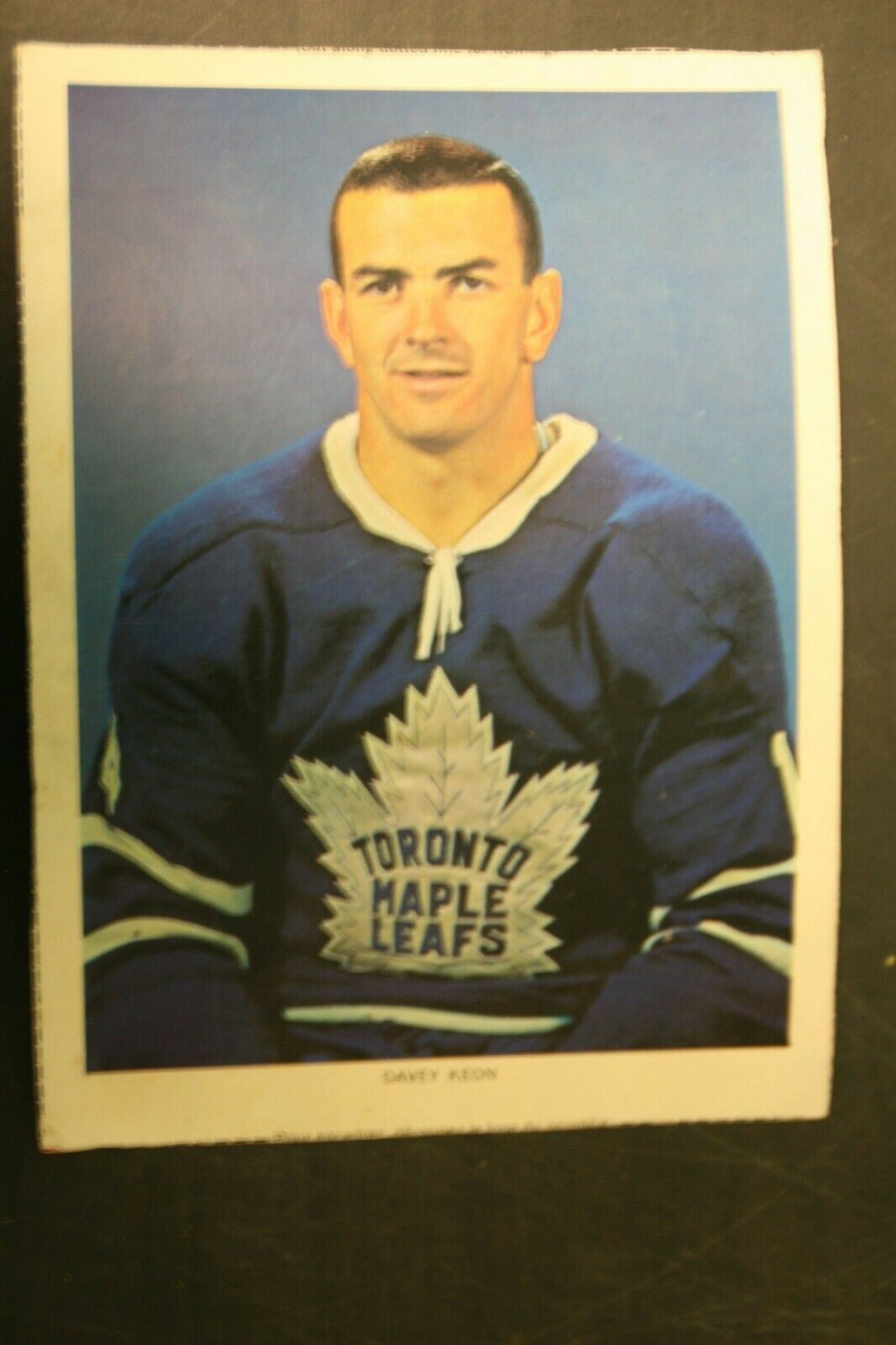 1963-64 Chex Photo Series Davey Keon Toronto Maple Leafs