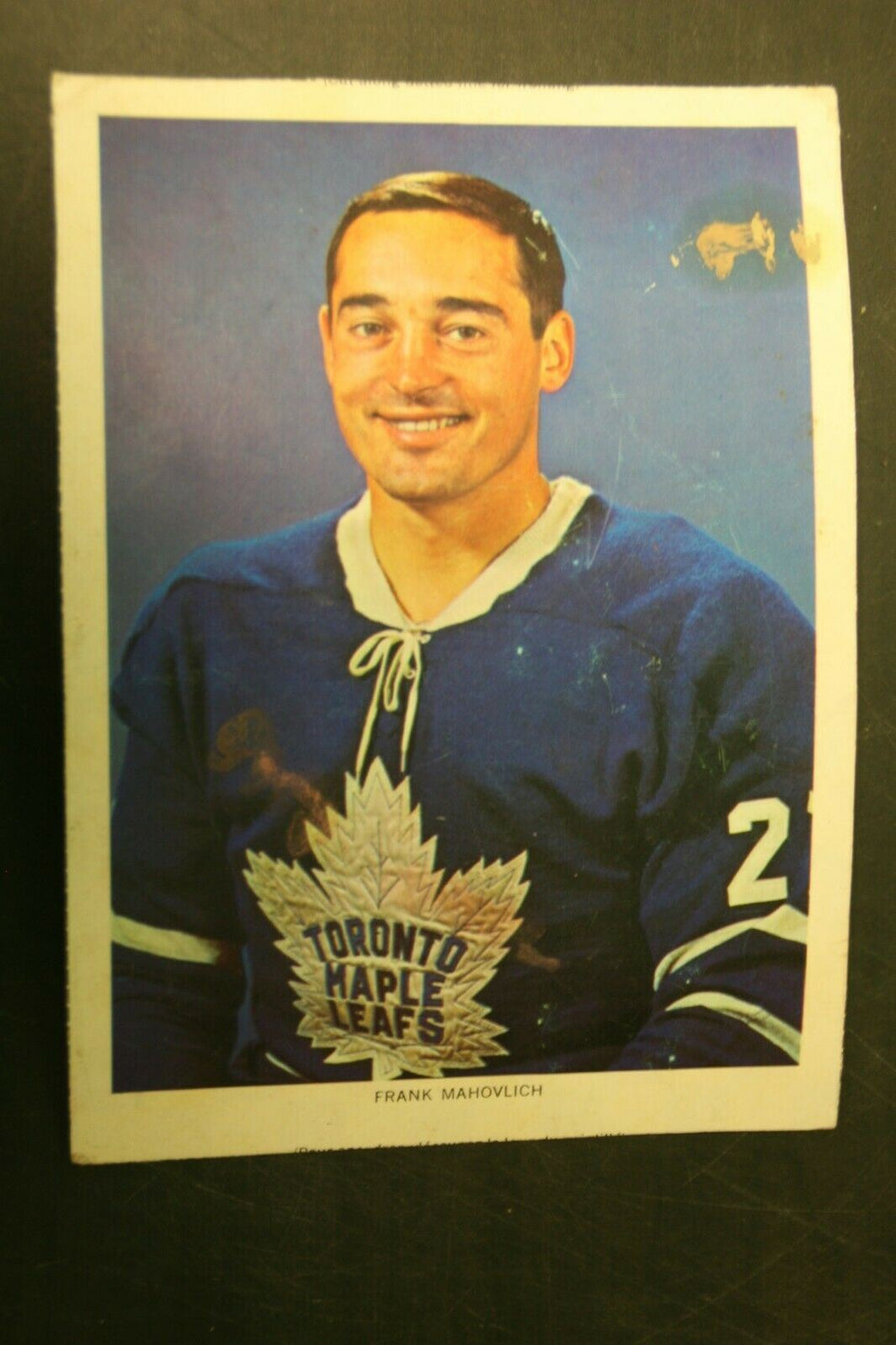 1963-64 Chex Photo Series Frank Mahovlich Toronto Maple Leafs
