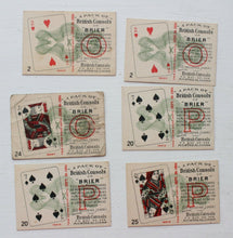 Load image into Gallery viewer, Lot of 1930&#39;s British Consols or Brier Tobacco Cards w/ Letter Backs
