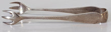 Load image into Gallery viewer, Vintage Birks Sterling Silver Tine Ended Sugar Tongs - Plain Detail

