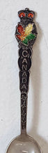Load image into Gallery viewer, Vintage Sterling Silver &amp; Enamel Souvenir Spoon - OTTAWA, Ontario, Canada
