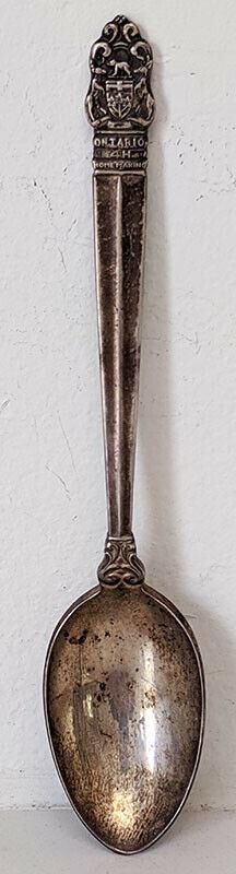 International Sterling Silver Ontario 4H Homemaking Souvenir Spoon