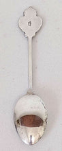 Load image into Gallery viewer, Sterling Silver &amp; Enamel QUEBEC Canada Souvenir Spoon
