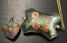 Load image into Gallery viewer, A Pair of Vintage Cloisonne Necklaces
