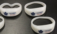 Load image into Gallery viewer, Set of 4 Toronto Maple Leafs Centennial Home Opener Wristbands
